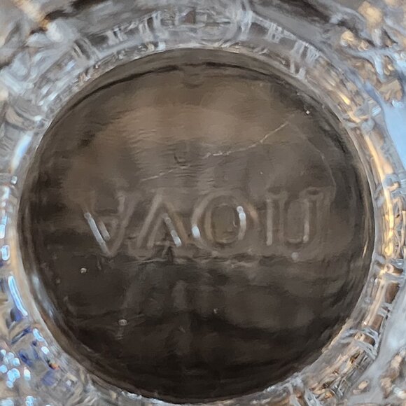 Vintage Avon Candler Holder Candy Dish Glass Footed - Picture 12 of 16